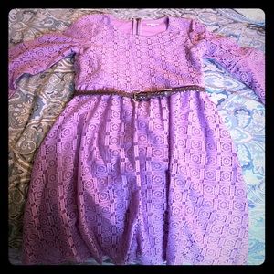 Girl’s Purple Dress